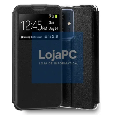 COOL Flip Cover for Motorola Moto G54 5G Smooth Black