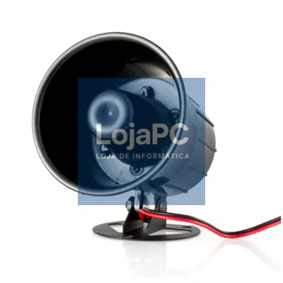 Sirene Eletrónica 12V 110db 15W