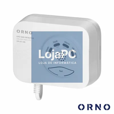 Detetor De Gás GLP 230VAC C/ Alarme ORNO