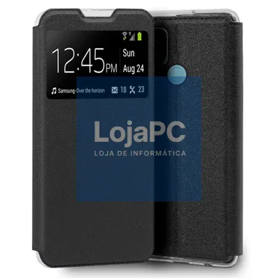 COOL Flip Cover for Oppo A15 / A15s Smooth Black