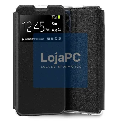 COOL Flip Cover for Oppo A17 Smooth Black