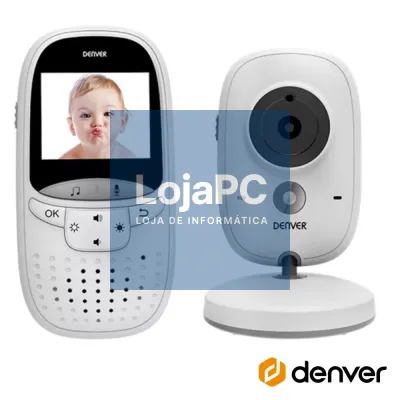 Intercomunicador Baby Phone S/ Fios LEDs Ir Bateria DENVER