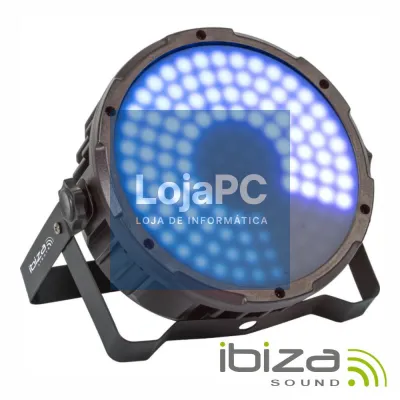 Projetor Par C/ 175 LEDS RGB DMX IBIZA