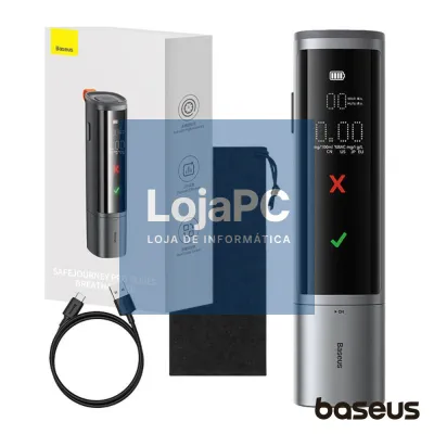 Bafómetro Eletrónico C/ LCD SafeJourney Pro BASEUS
