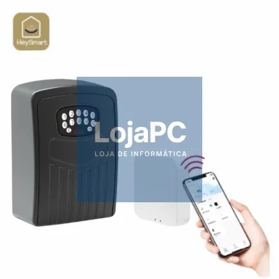 Cofre P/ Chaves C/ Teclado Numérico a Bateria WIFI HeySmart