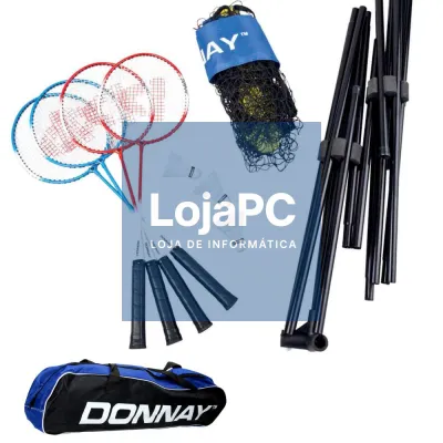 Conjunto Badminton 9pcs DONNAY