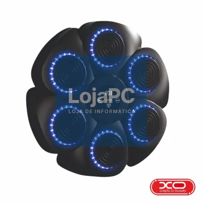 Alvo Musical LED RGB P/ Praticar Boxe C/ Pontuação XO