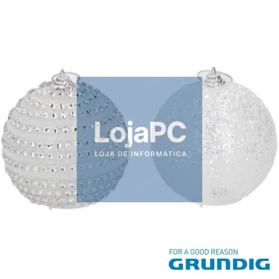Bola Decorativa C/ 1 LED RGB 8cm GRUNDIG