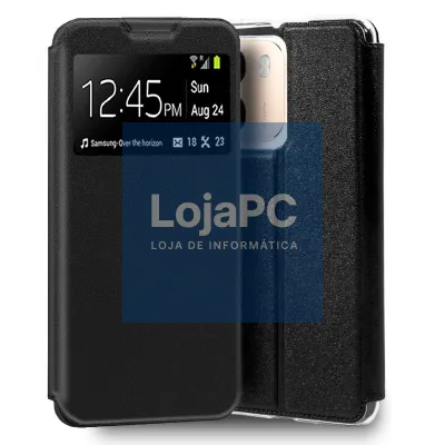 COOL Flip Cover for Oppo A6 / A6 5G Smooth Black