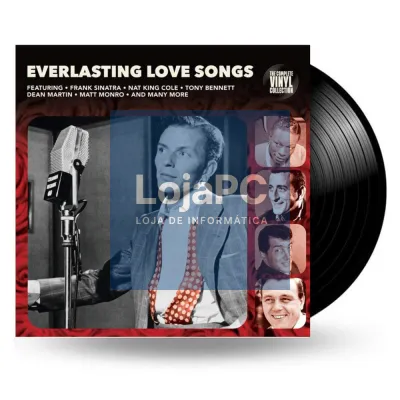 VINIL P/ GIRA-DISCOS TEMA EVERLASTING LOVE SONGS