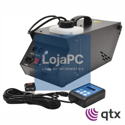 Máquina De Névoa 800W C/ 2 Comandos DMX QTX