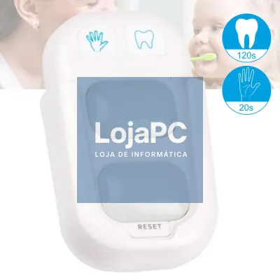 TEMPORIZADOR P/ LAVAGEM DE MÃOS E DENTES