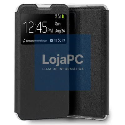 COOL Flip Cover for Oppo A73 5G Smooth Black
