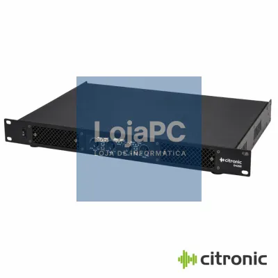 Amplificador Áudio 19" 4x350W 4 Canais CITRONIC