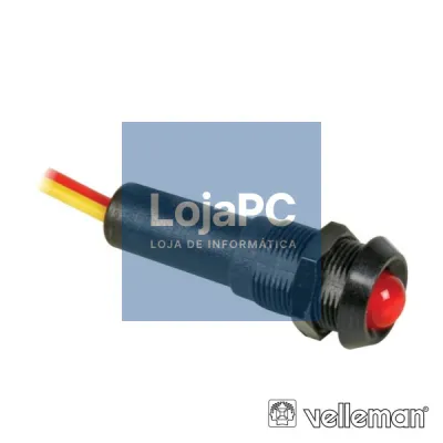 LED PILOTO VERMELHA 24V VELLEMAN