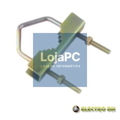 BRAÇADEIRA MASTRO ANTENA PAREDE EDH