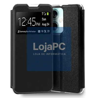 COOL Flip Cover for Oppo A79 5G Smooth Black