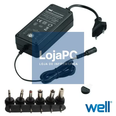 Alimentador Switching 6 Fichas Universal 5V-12V 3A