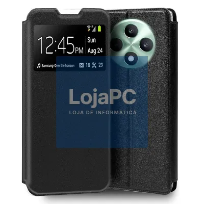COOL Flip Cover for Oppo Reno 12 F 4G / 5G / Reno 12 FS 4G / 5G Smooth Black