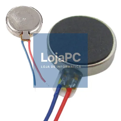 MOTOR DC 3V P/ VIBRAÇÃO 10X2.7MM