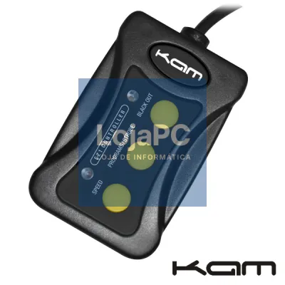CONTROLADOR P/ PROJETOR DE LUZ C/ EFEITO LEDS KAM