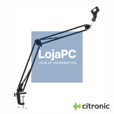 Suporte de Mesa Articulado Profissional P/Microfone