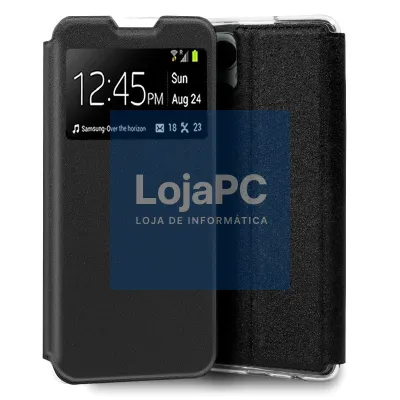 COOL Flip Cover for Oppo Reno 8 Lite 5G Smooth Black