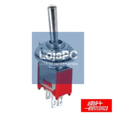 INTERRUPTOR ALAVANCA MINIATURA ON-OFF-ON PAINEL