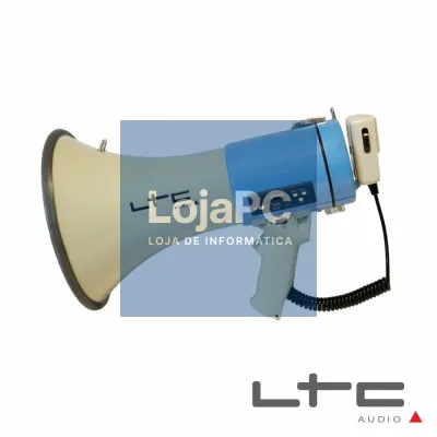 MEGAFONE 60W MIC REMOVÍVEL MP3 USB/SD LTC