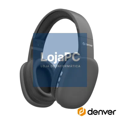 Auscultadores Bluetooth S/ Fios ANC Mic DENVER