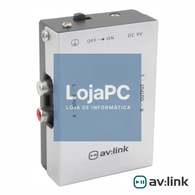 Pré-Amplificador Phono Stereo P/ Gira-Discos AV:LINK