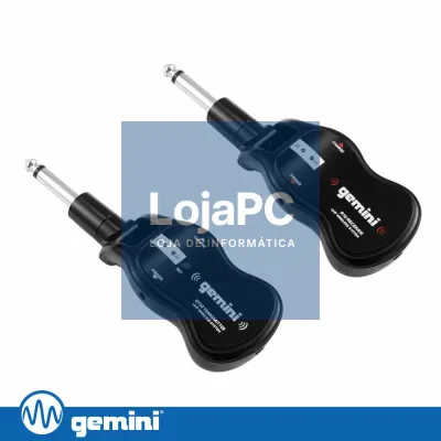 Sistema S/ Fios UHF P/ Instrumentos Musicais GEMINI