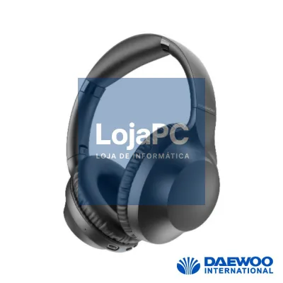 Auscultadores Bluetooth 5.3 S/ Fios Preto DAEWOO