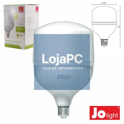 Lâmpada LED E27 T140 50W 230V 4000K 7000lm JOLIGHT