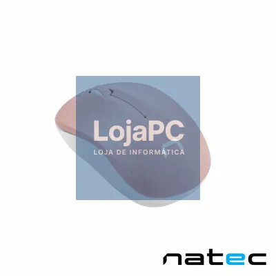 Rato Óptico TOUCAN S/ Fios 1600DPI USB Rosa NATEC