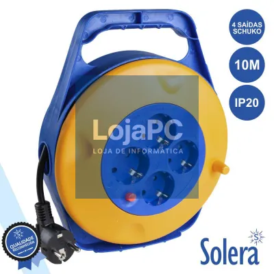 EXTENSÃO TOMADA ELÉTRICA C/ 4 SAÍDAS 10M SOLERA