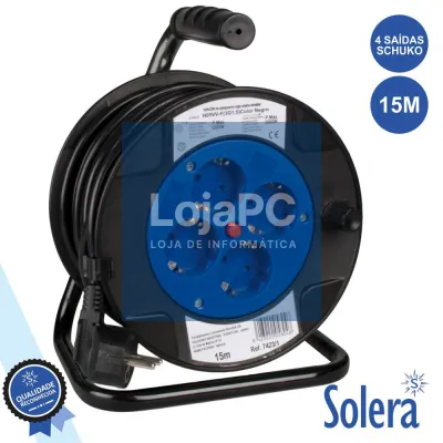 EXTENSÃO TOMADA ELÉTRICA C/ 4 SAÍDAS 15M SOLERA