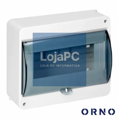 Caixa Distribuição Elétrica 8 Elementos IP40 IK08 ORNO