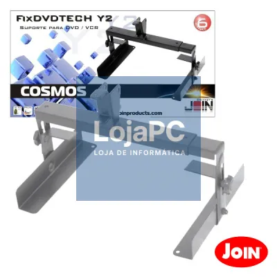 SUPORTE DVD 400MMx120MM P/FIXTECH CINZENTO JOIN