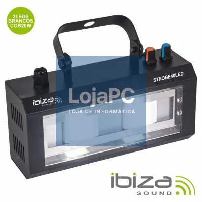 ESTROBOSCÓPIO C/ 2 LEDS COB 20W IBIZA