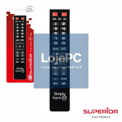 TELECOMANDO PROGRAMÁVEL SIMPLY DIGITAL TV