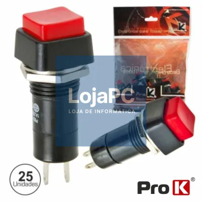 INTERRUPTOR PRESSÃO OFF-ON 25X PROK
