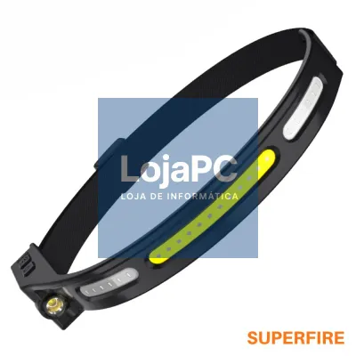 Lanterna de Cabeça 5W 625lm C/ Sensor Movimento SUPERFIRE