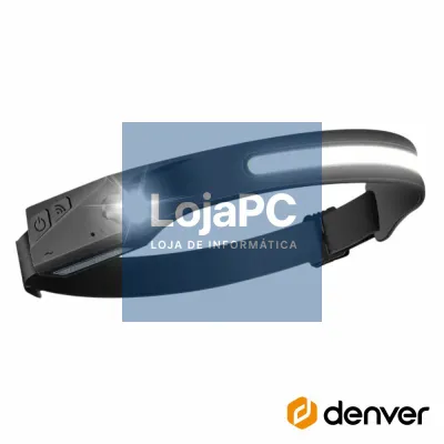 Lanterna de Cabeça 3W 300lm C/ Sensor Movimentos DENVER