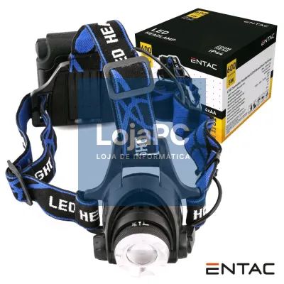 Lanterna De Cabeça 1 LED 5W 600LM ENTAC