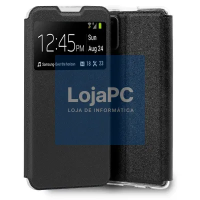 COOL Flip Cover for Samsung A037 Galaxy A03s Smooth Black