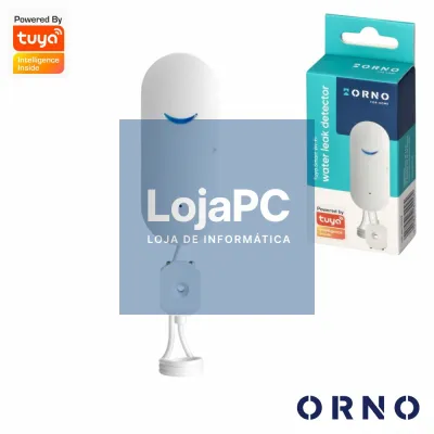 Detetor de Água C/ Alarme TUYA Smart Wi-Fi ORNO