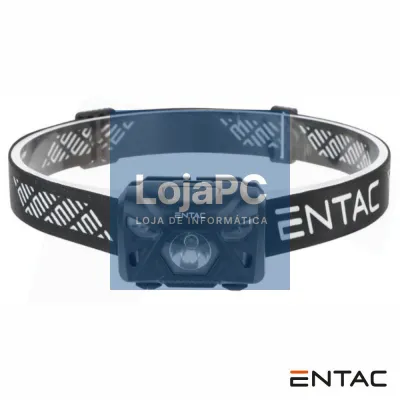 Lanterna de Cabeça 5W XPE+LED Vermelho 150lm IP54 ENTAC