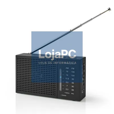 Rádio Portátil AM/FM De Bolso 1.5W A Pilhas