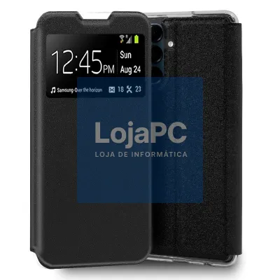 COOL Flip Cover for Samsung A165 Galaxy A16 / A16 5G Smooth Black